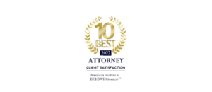 10 Best Attorney for Client Satisfaction badge – American Institute of Legal Counsel